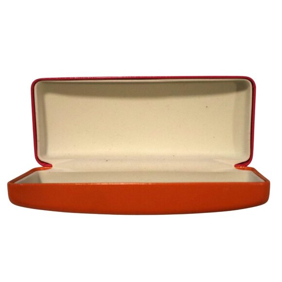 Kate Spade Hot Pink & Orange Eyeglass Case Preppy Pop Chic - Picture 4 of 4